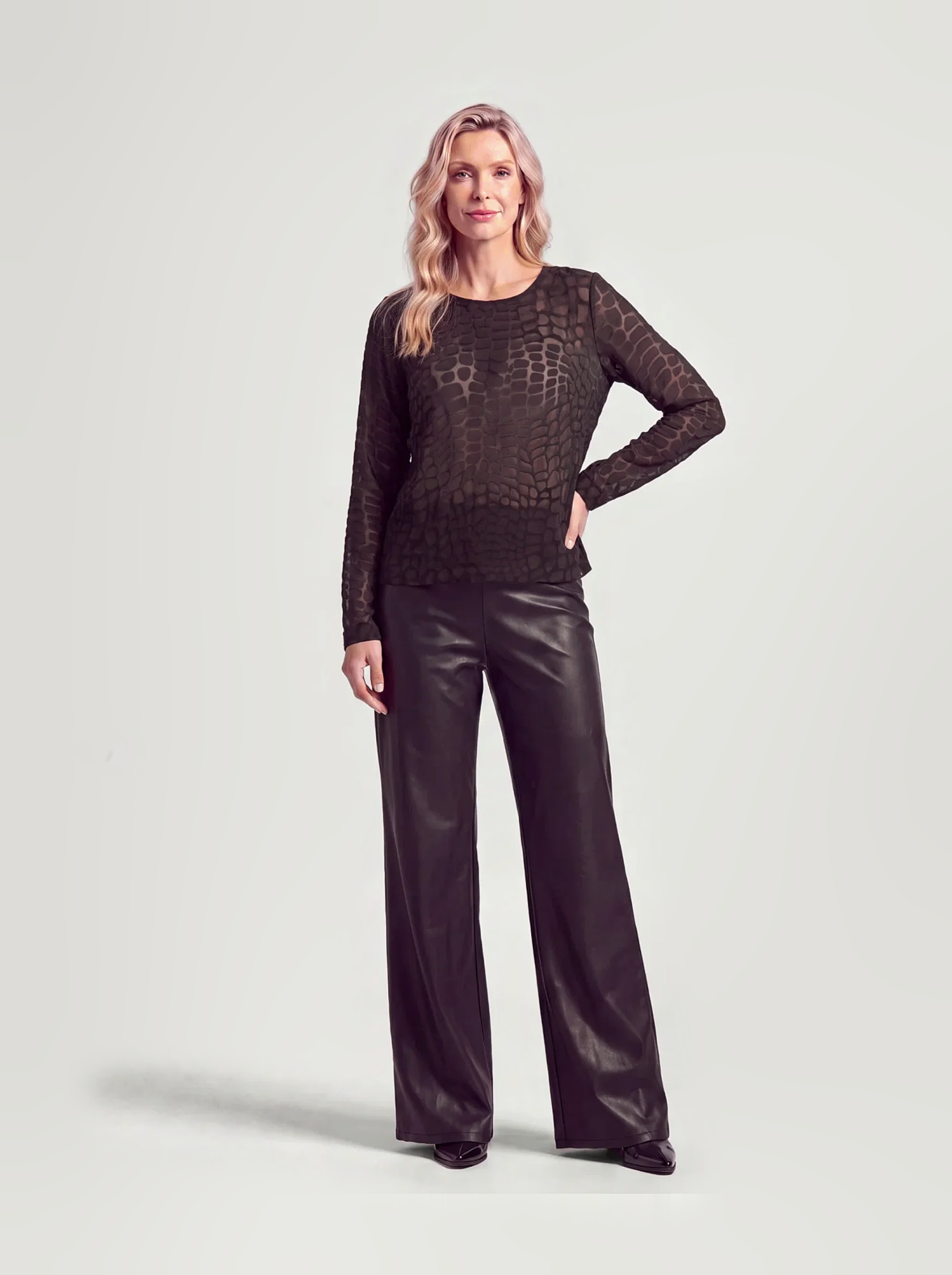 Ivy Top | Brown
