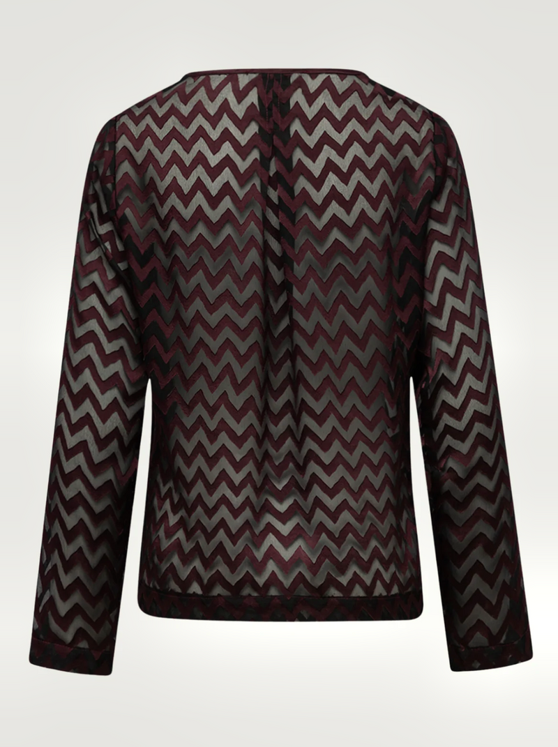 Ivy Top | Burgundy