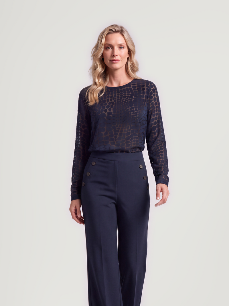 Ivy Top | Navy