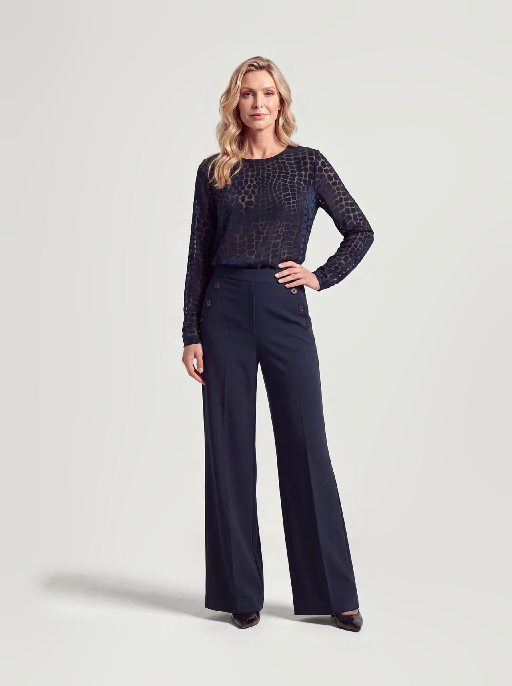 Ivy Top | Navy