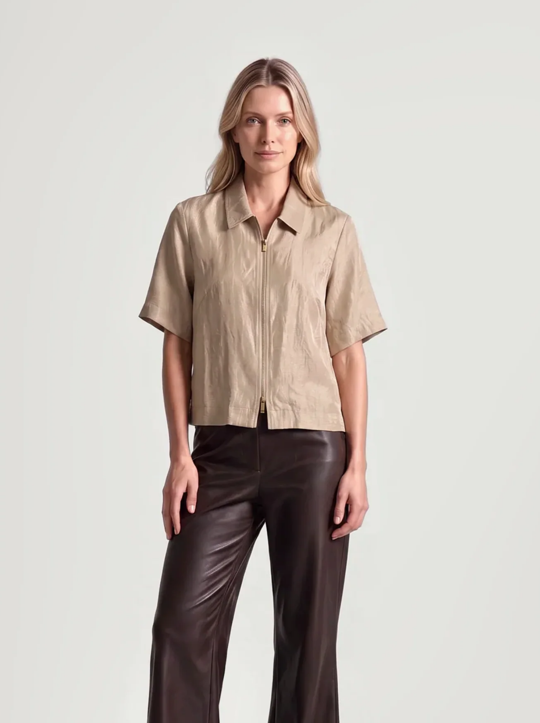 Ize Blouse | Gold