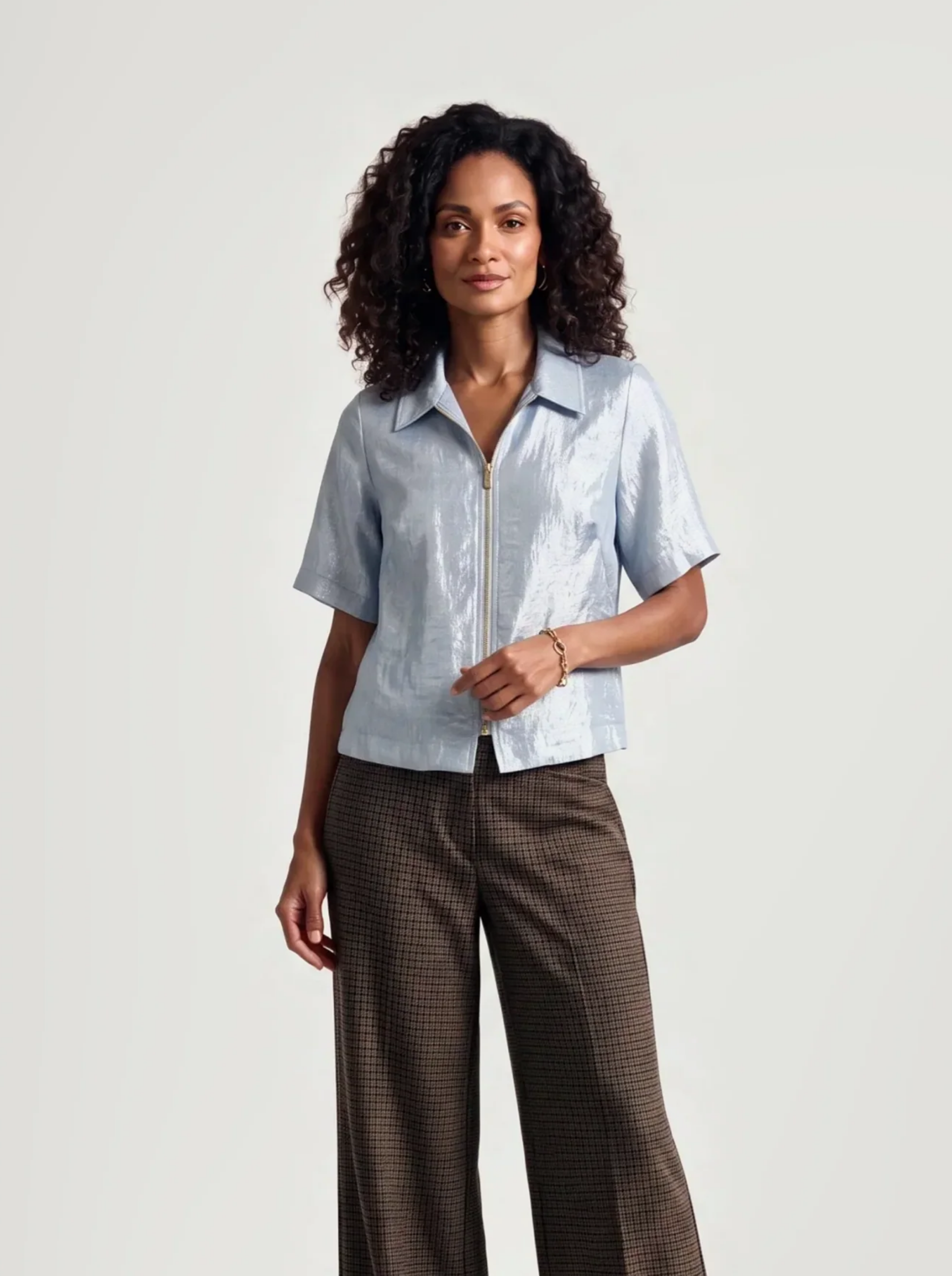 Ize Blouse | Light Blue
