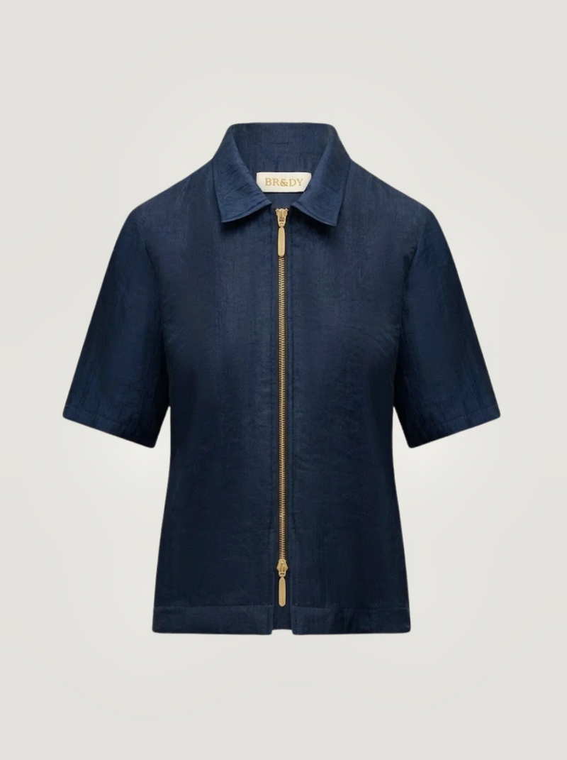 Ize Blouse | Navy