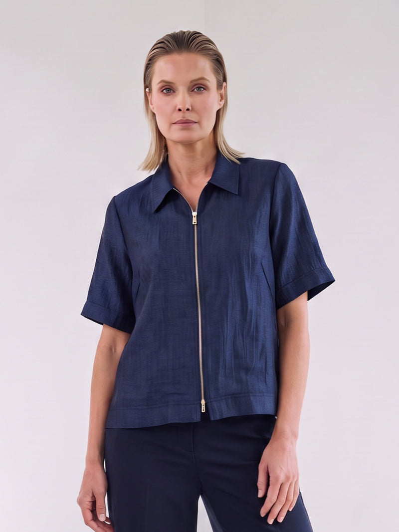 Ize Blouse | Navy