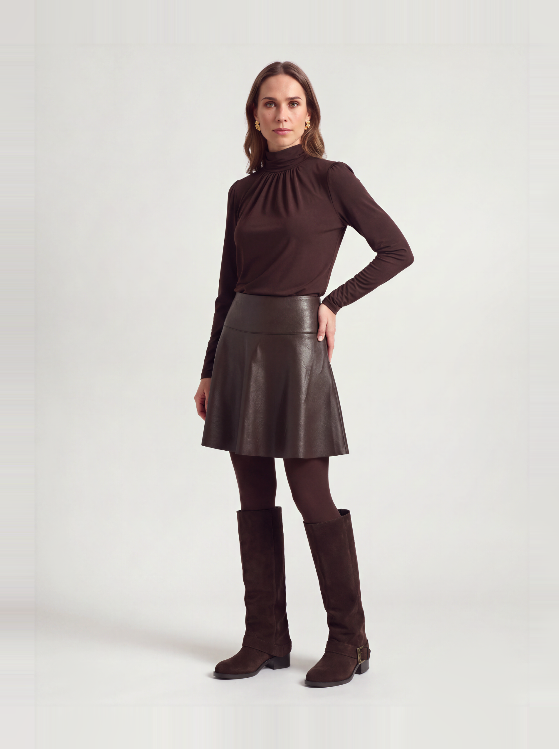 Jolie Skirt | Brown