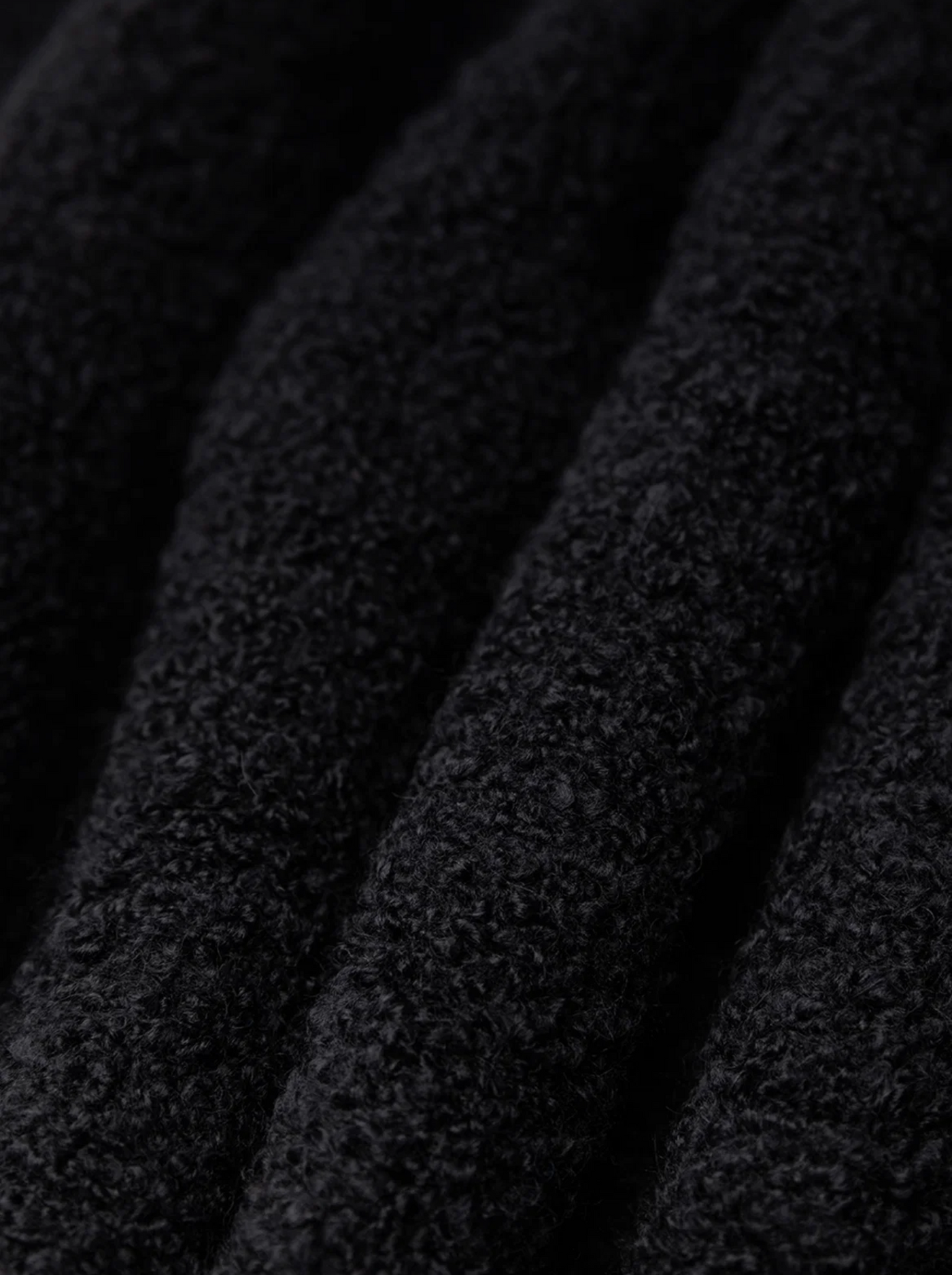 BR&DY Juna Cardigan in donkerblauw – detail van de sluiting