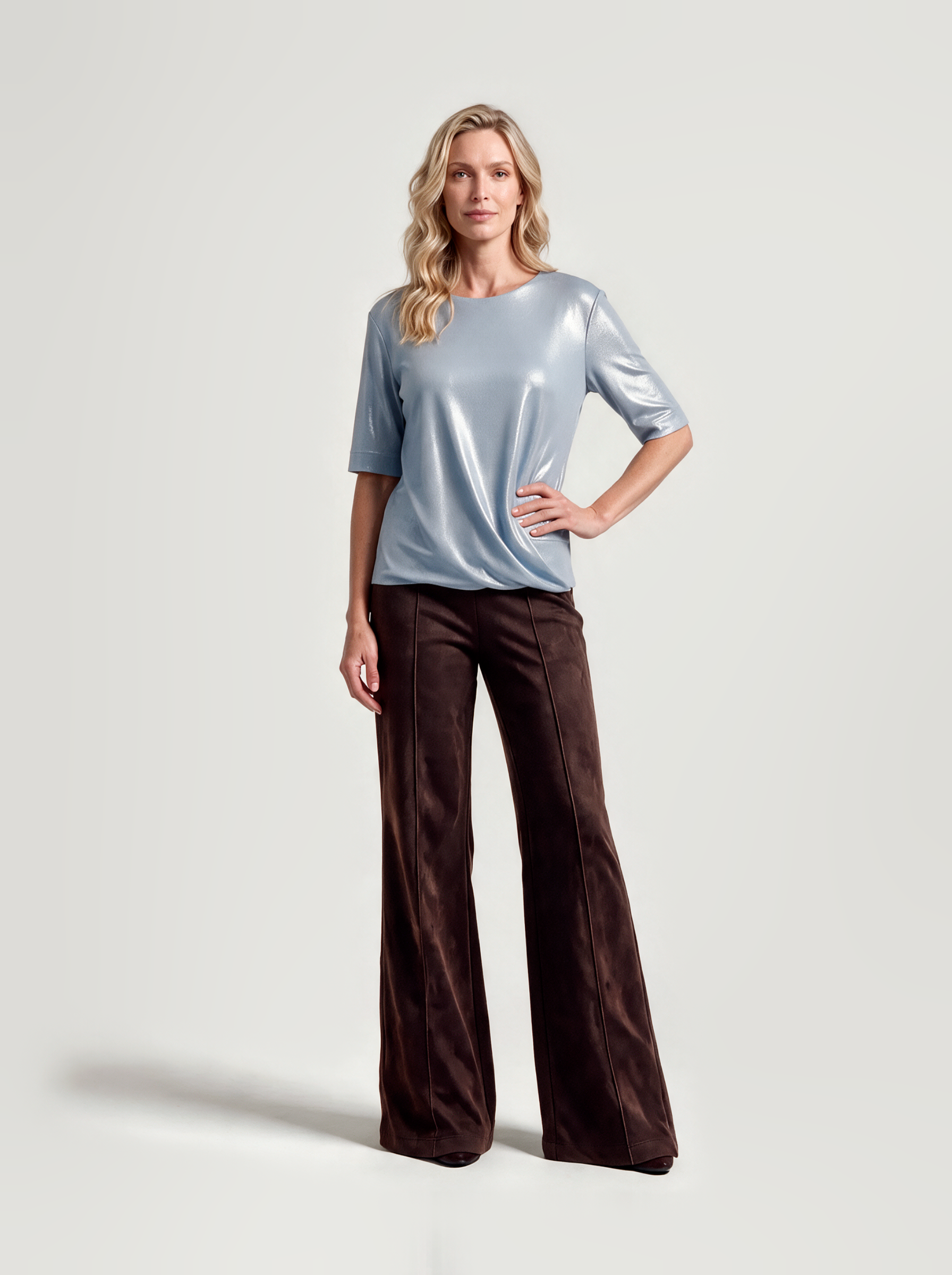 June Top | Light Blue