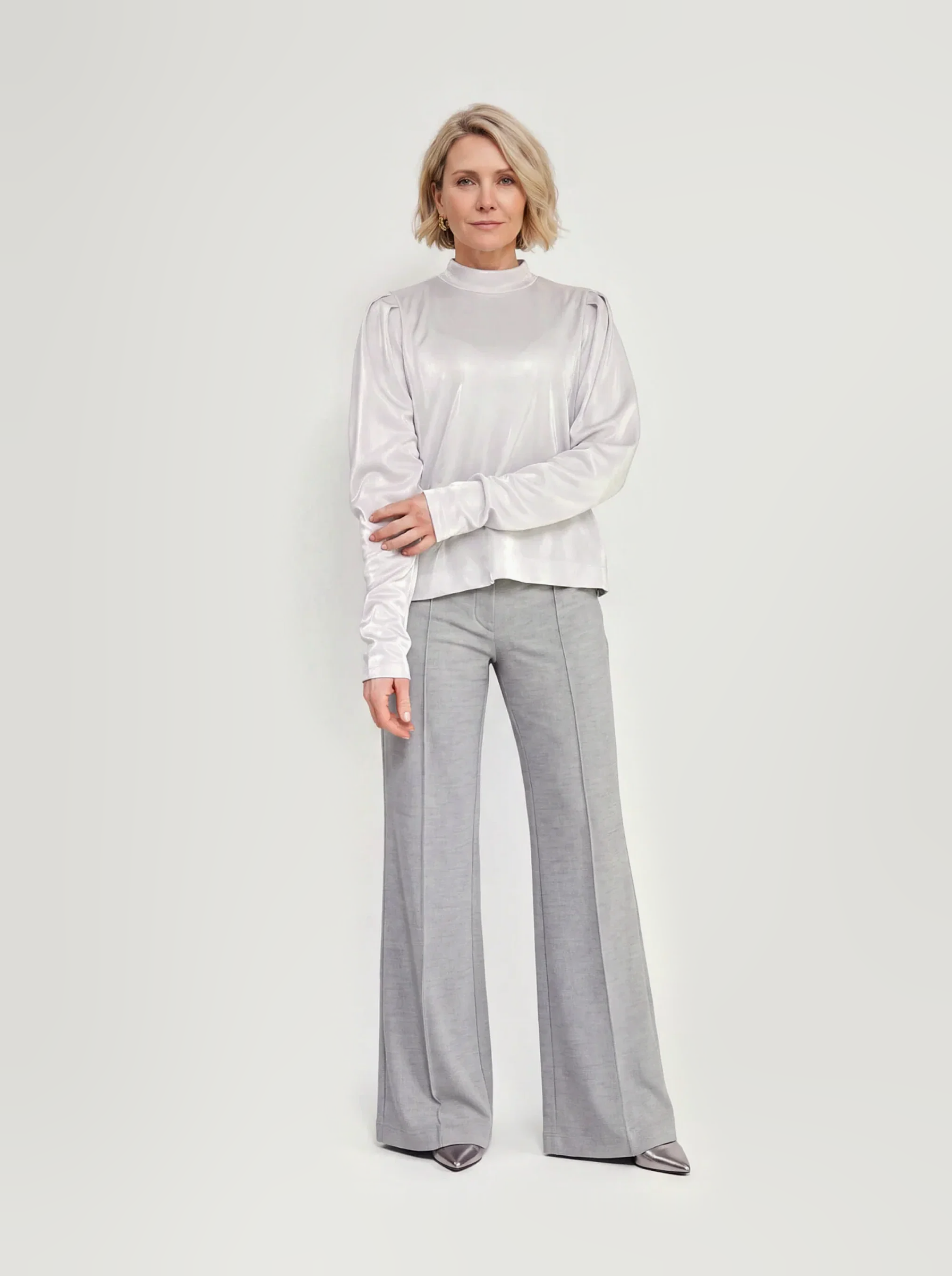 Lana Top | Silver