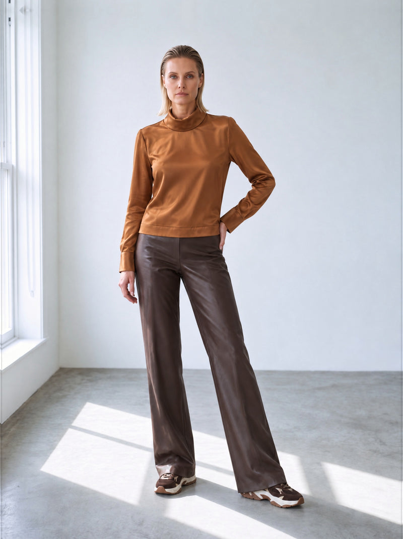 Livia Blouse | Burned Orange