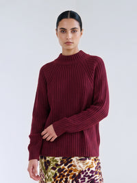 Lize Pullover | Burgundy