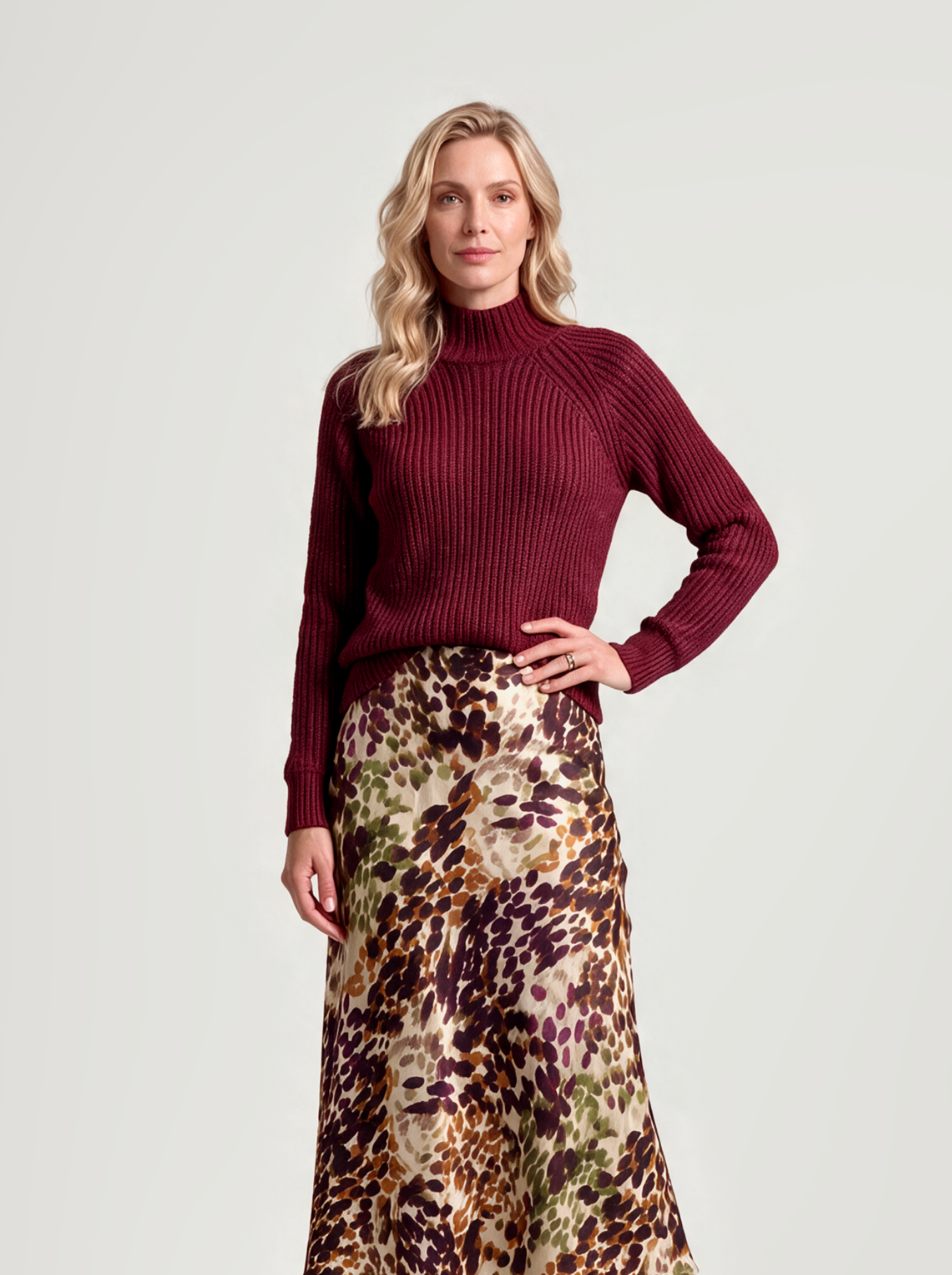 Lize Pullover | Burgundy