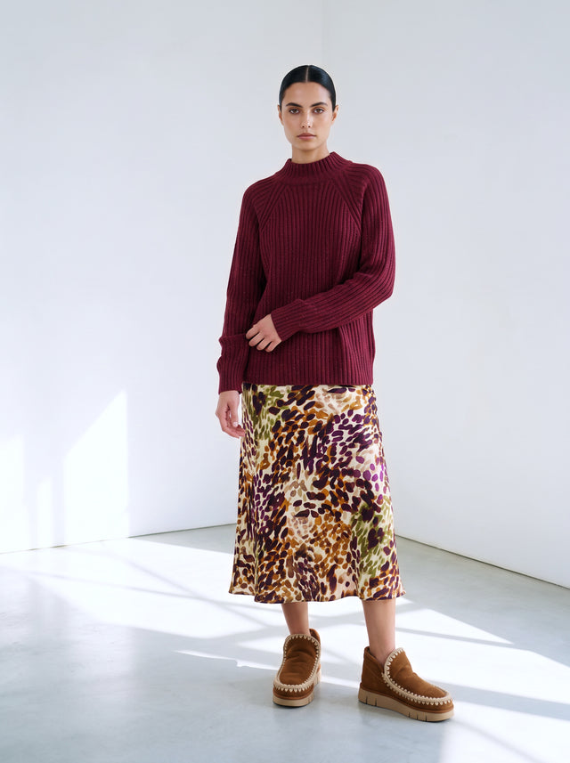Lize Pullover | Burgundy
