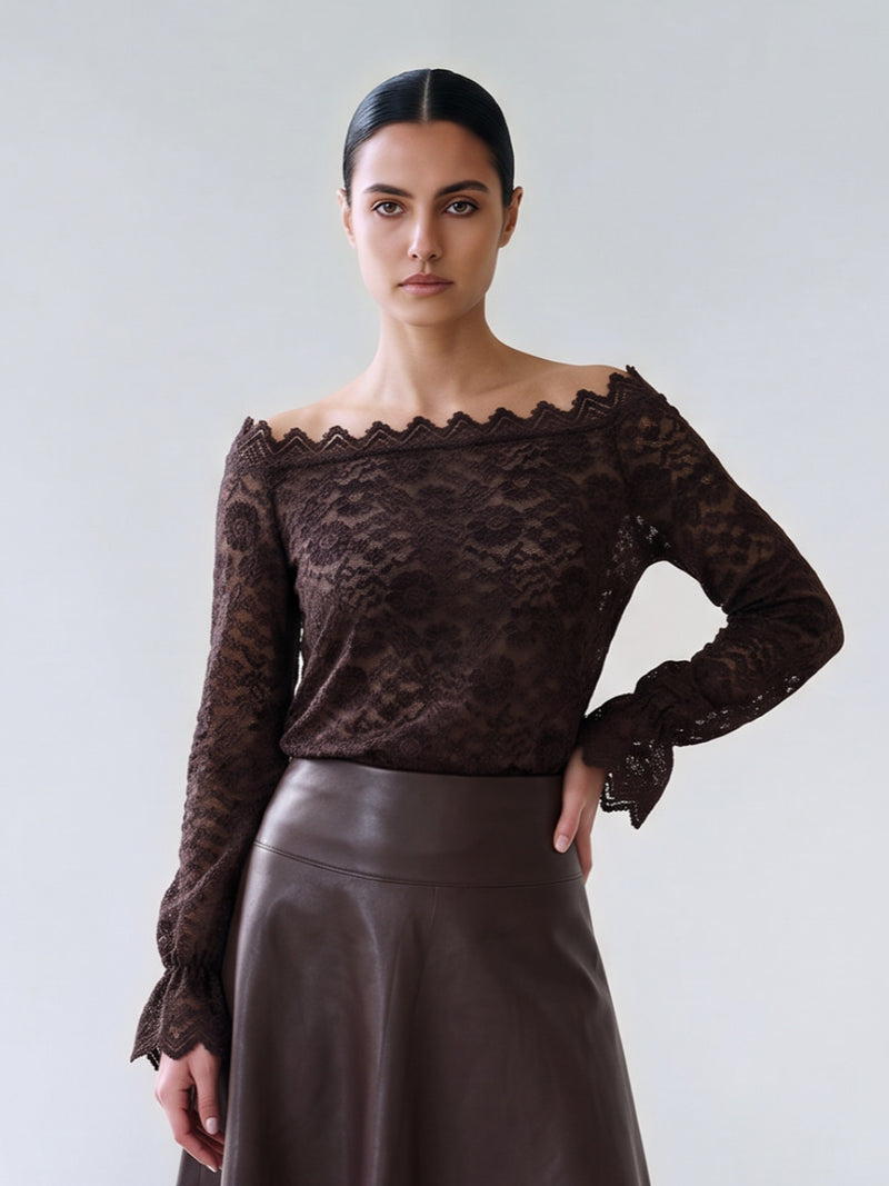 Lola Top | Brown