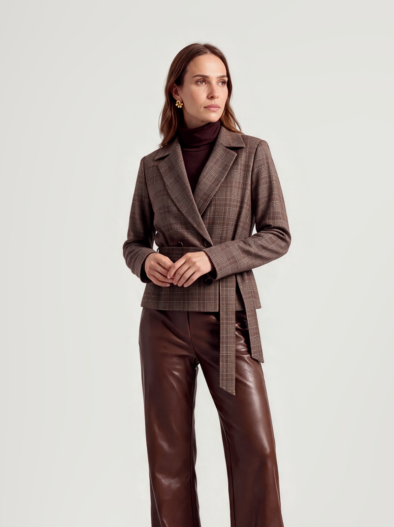 Mary Jacket | Burgundy