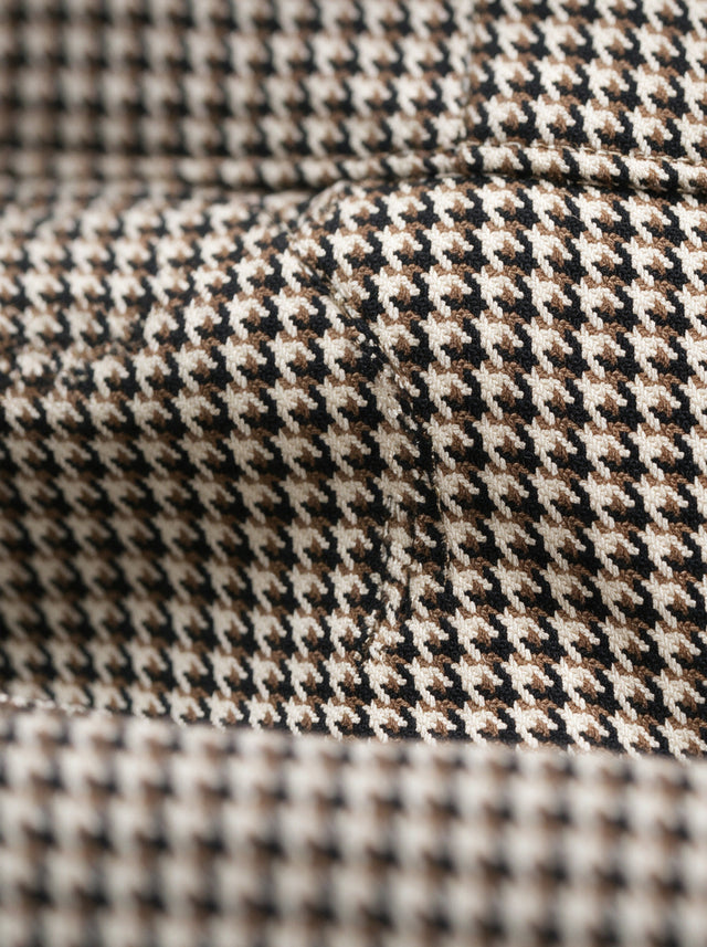 Mila Pants Camel — stofdetail