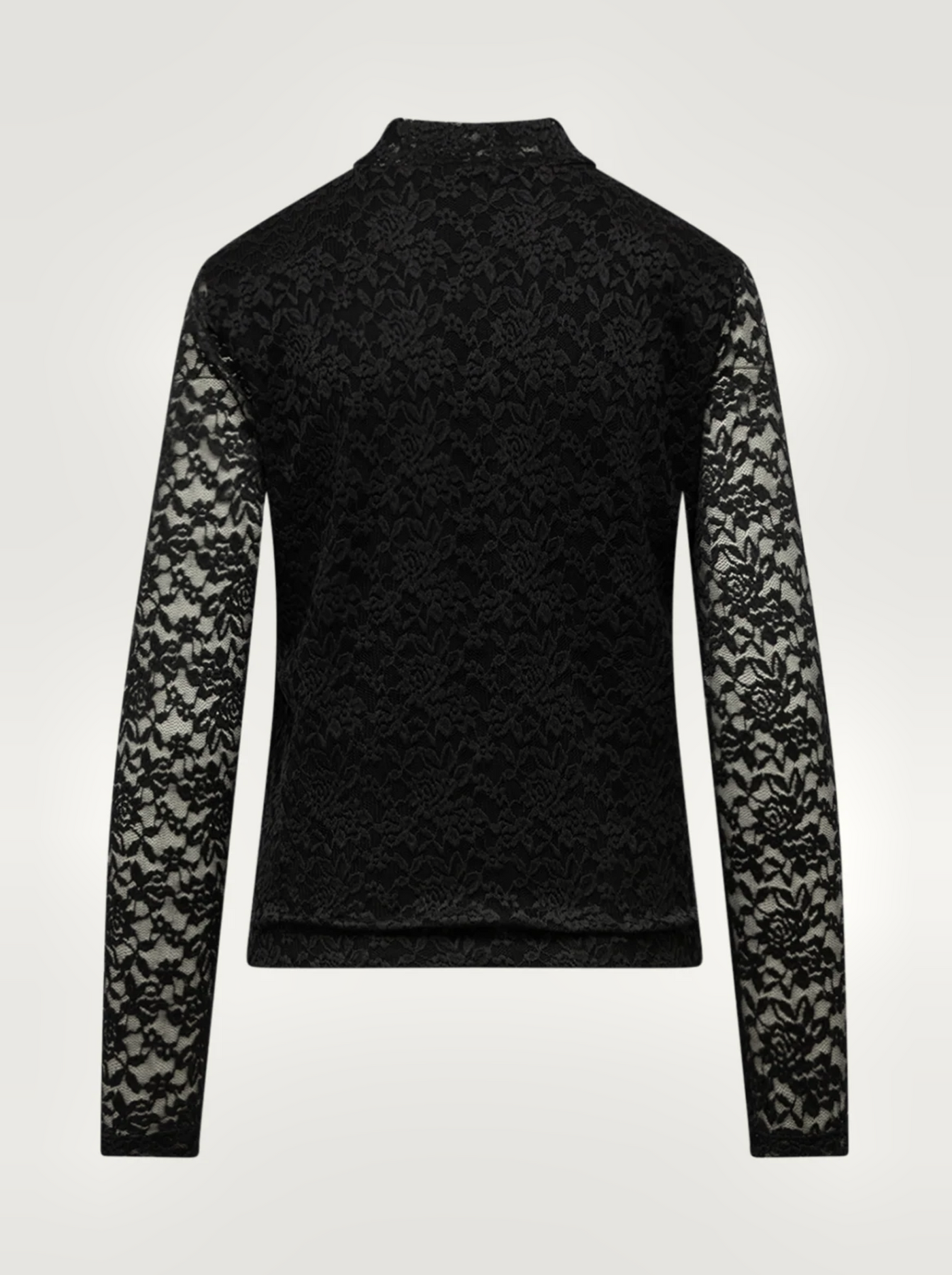 BR&DY Olive Top in zwart – top van de achterkant