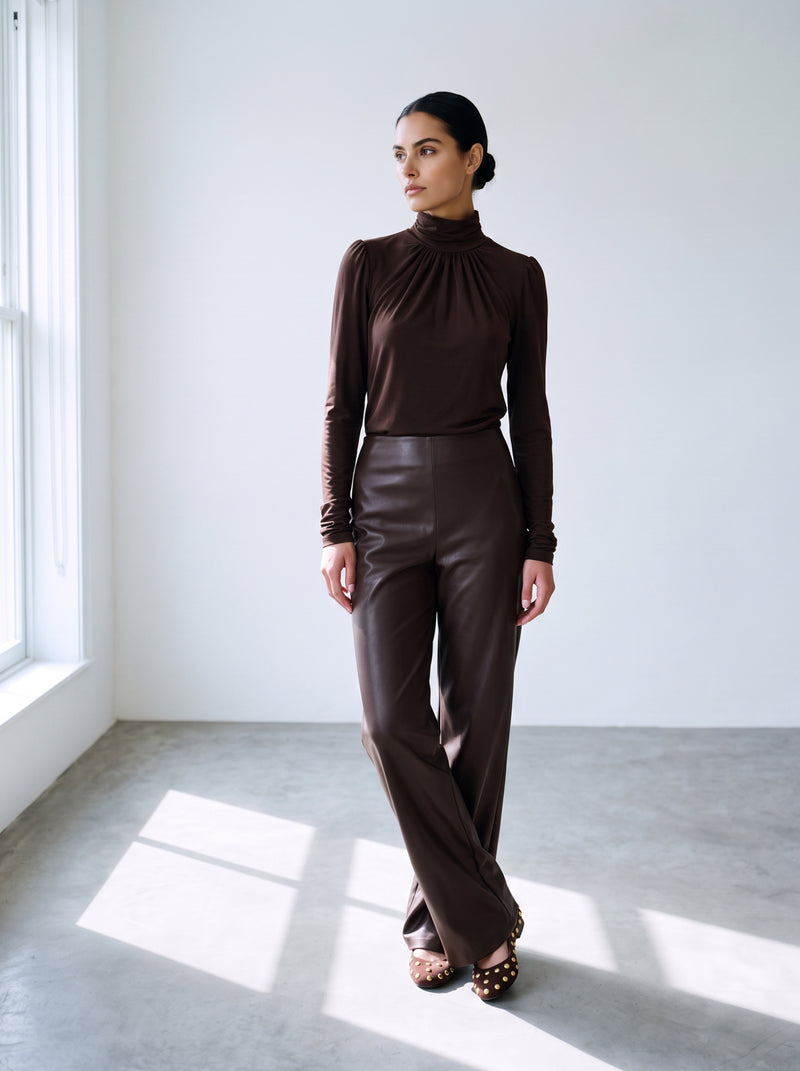 Olivia Pants | Brown