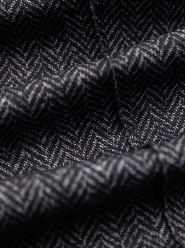 BR&DY Phoenix Pants in donkerblauw – detail van de stof