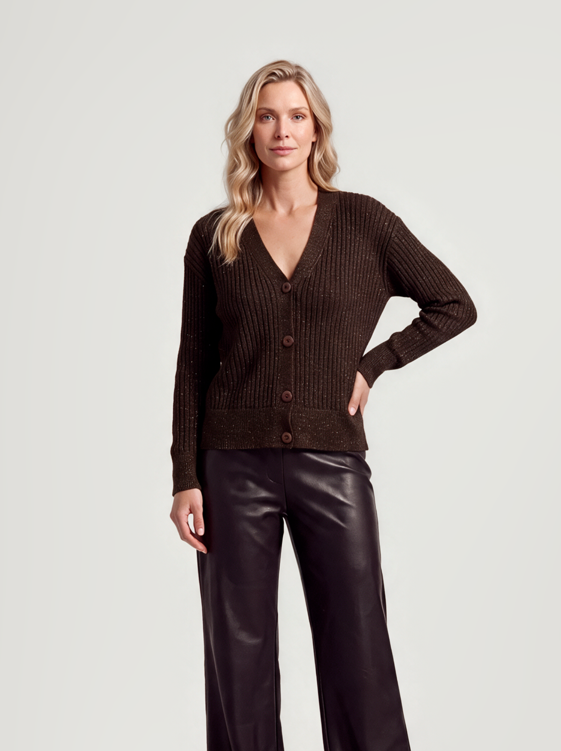 Rosie Cardigan | Brown