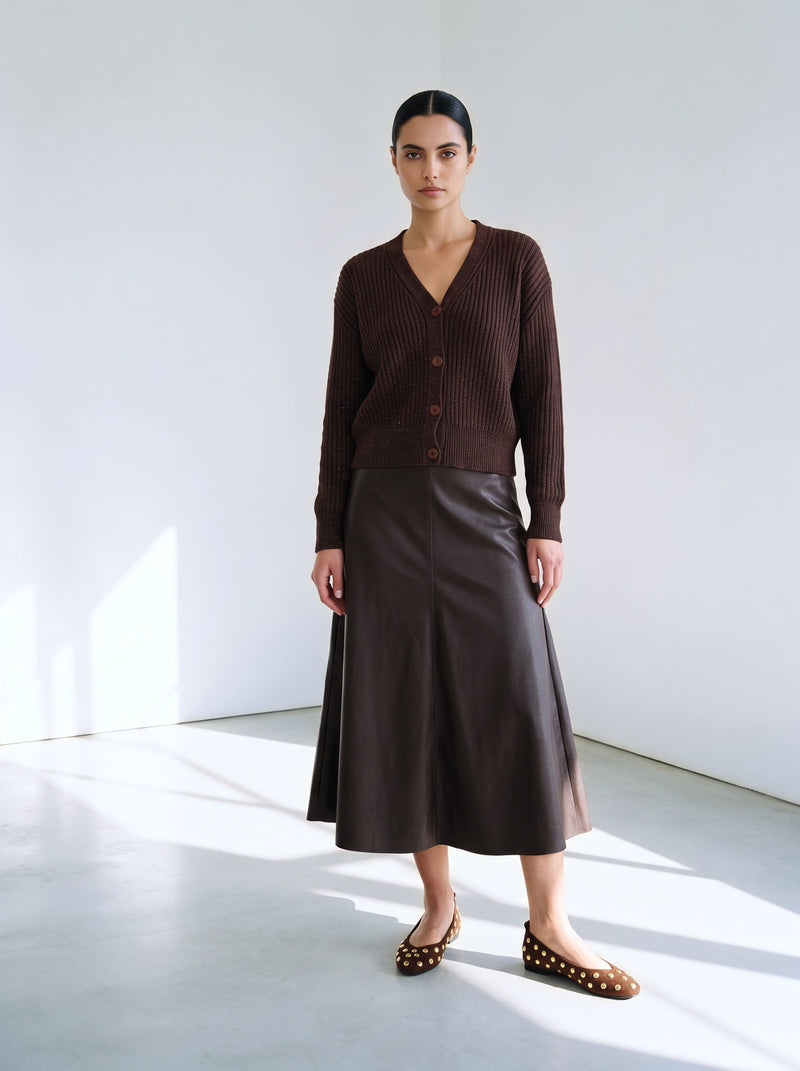 Rosie Cardigan | Brown