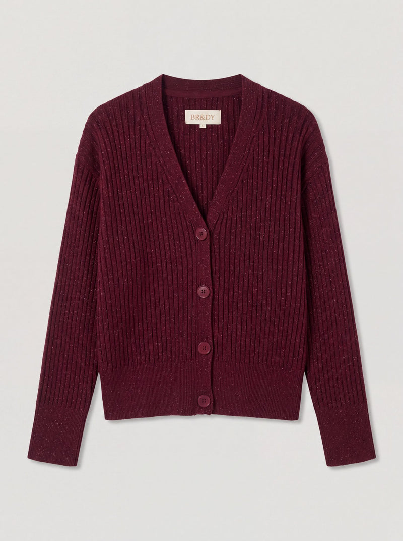 Rosie Cardigan | Burgundy