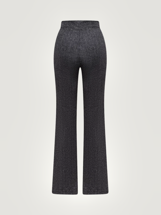 BR&DY Sage Pants in donkerblauw – pantalon plat gelegd, volledig zichtbaar
