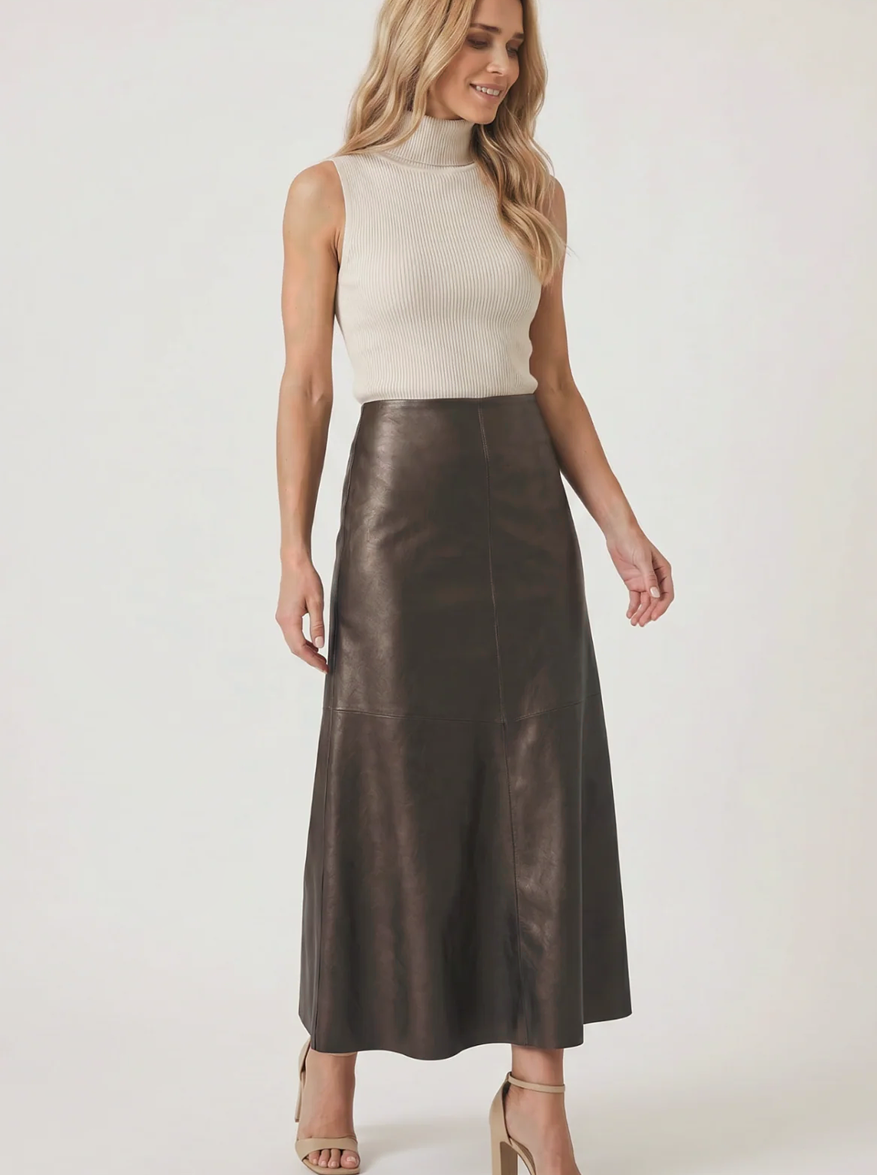 Sky Skirt | Brown