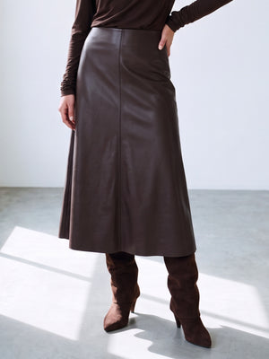 Sky Skirt | Brown