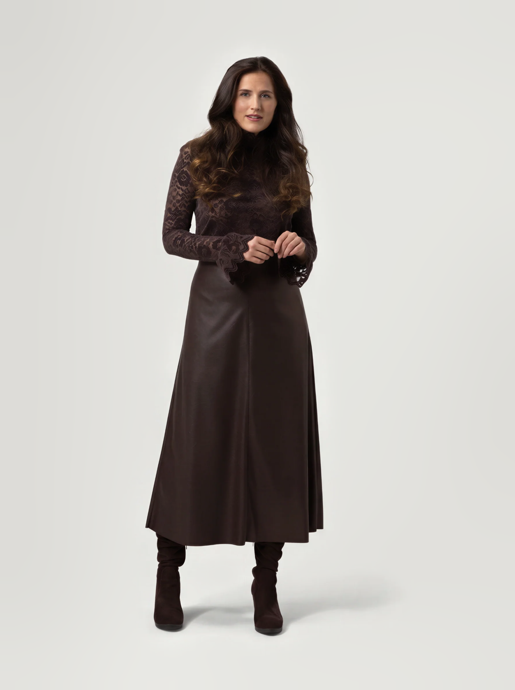 Sky Skirt | Brown