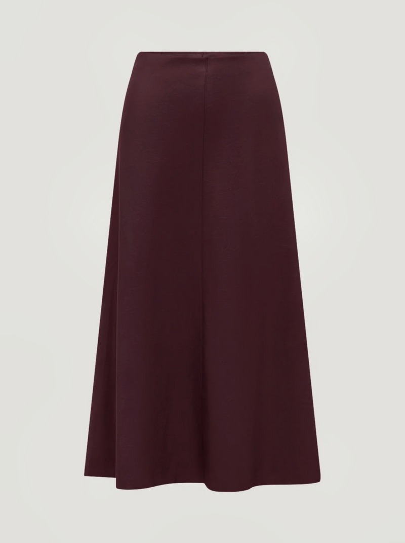 Sky Skirt | Burgundy