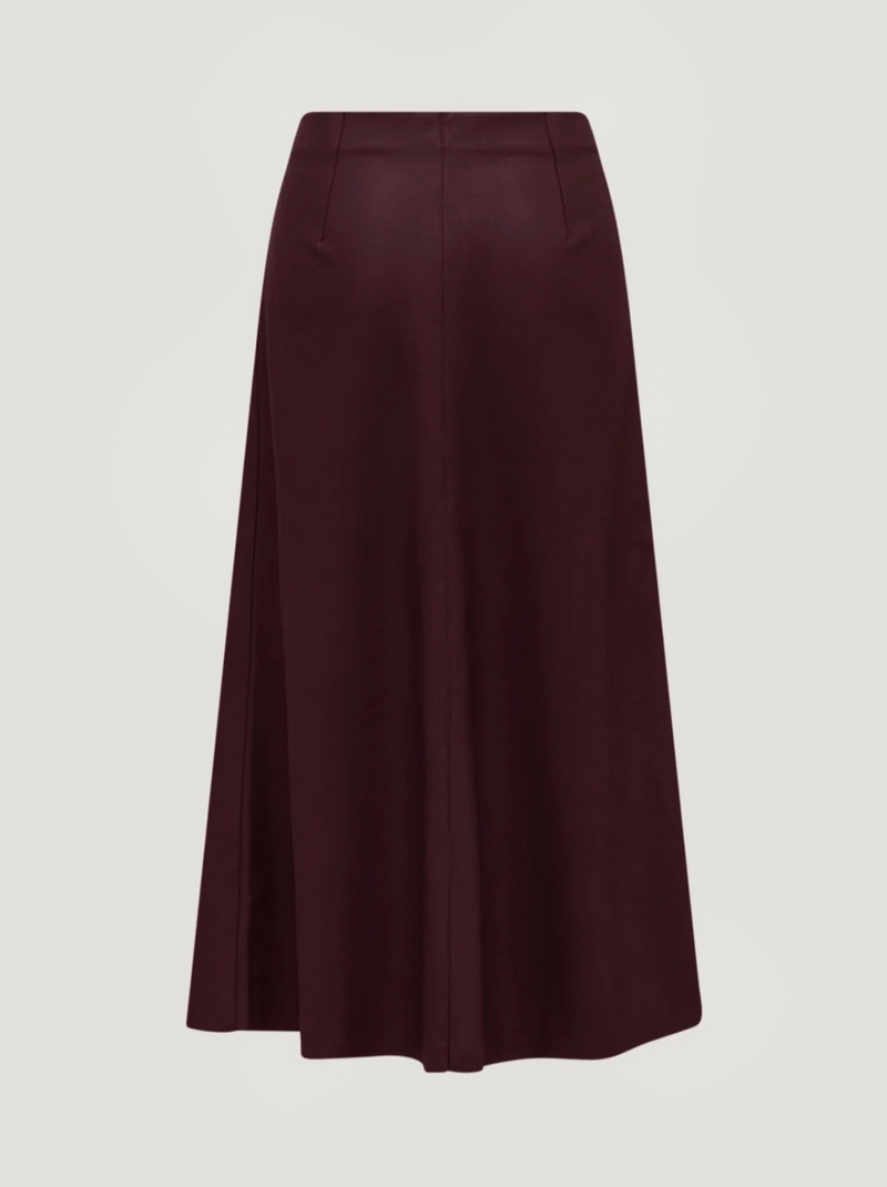 Sky Skirt | Burgundy