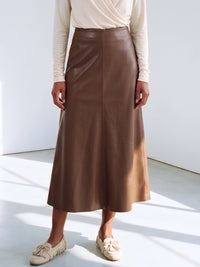 Sky Skirt | Cognac