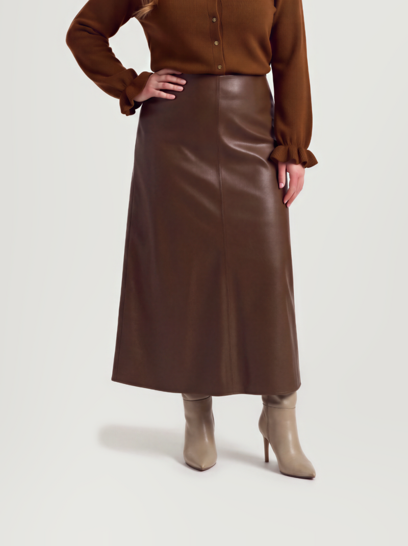 Sky Skirt | Cognac