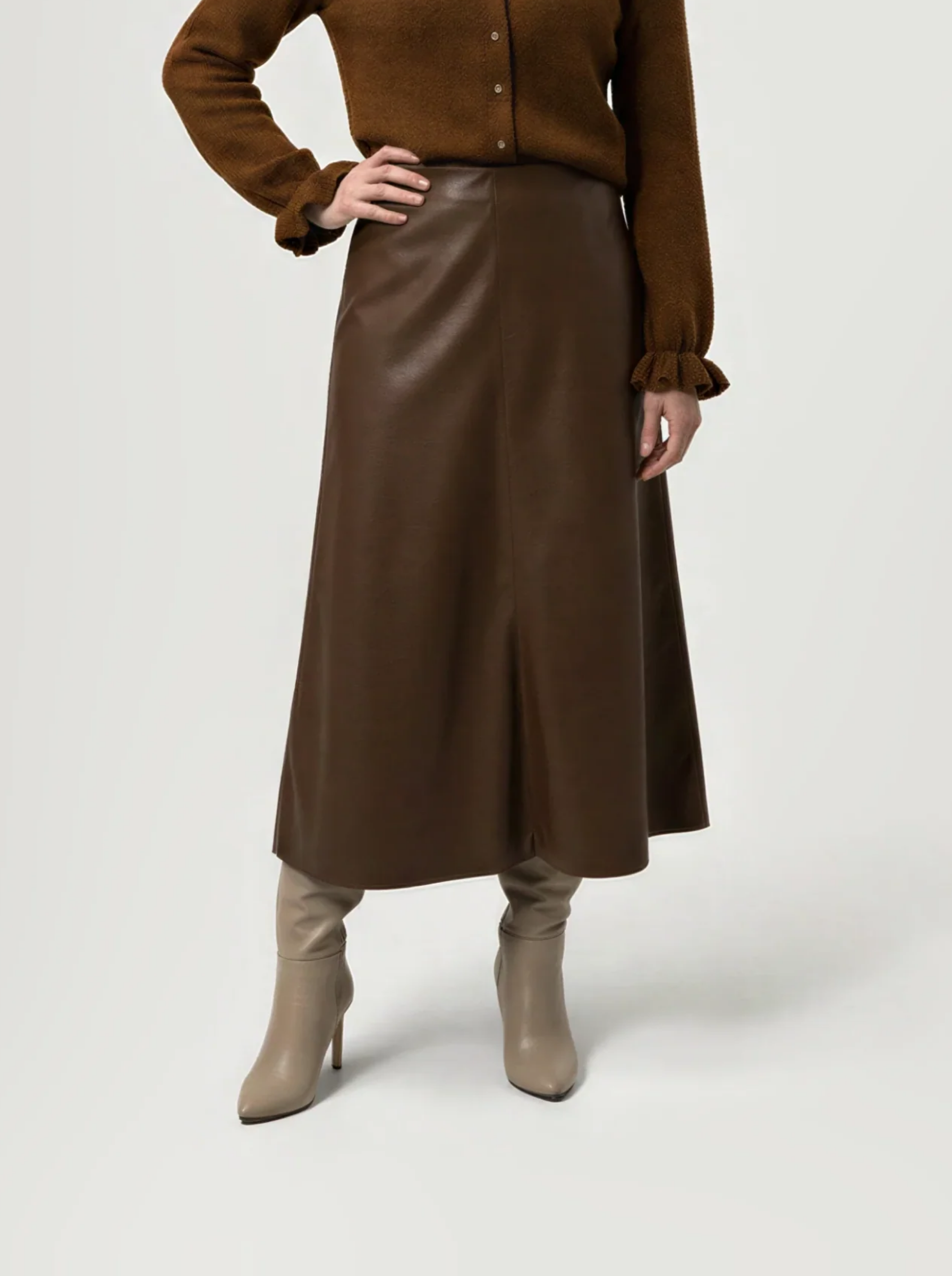 Sky Skirt | Cognac