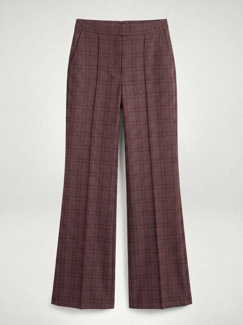 Star Pants | Burgundy