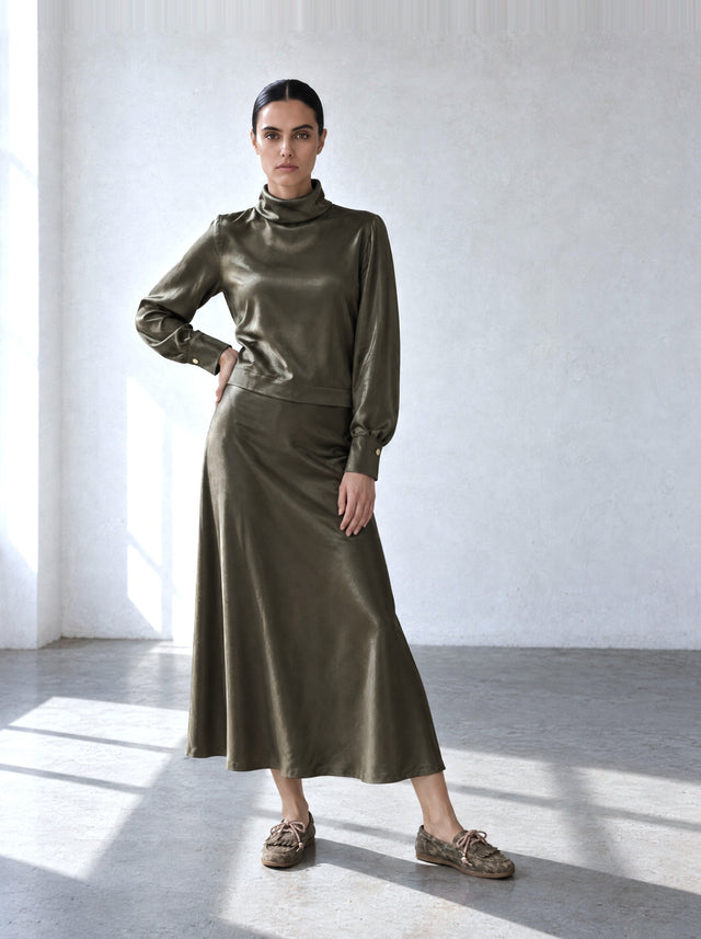 Swing Skirt | Army