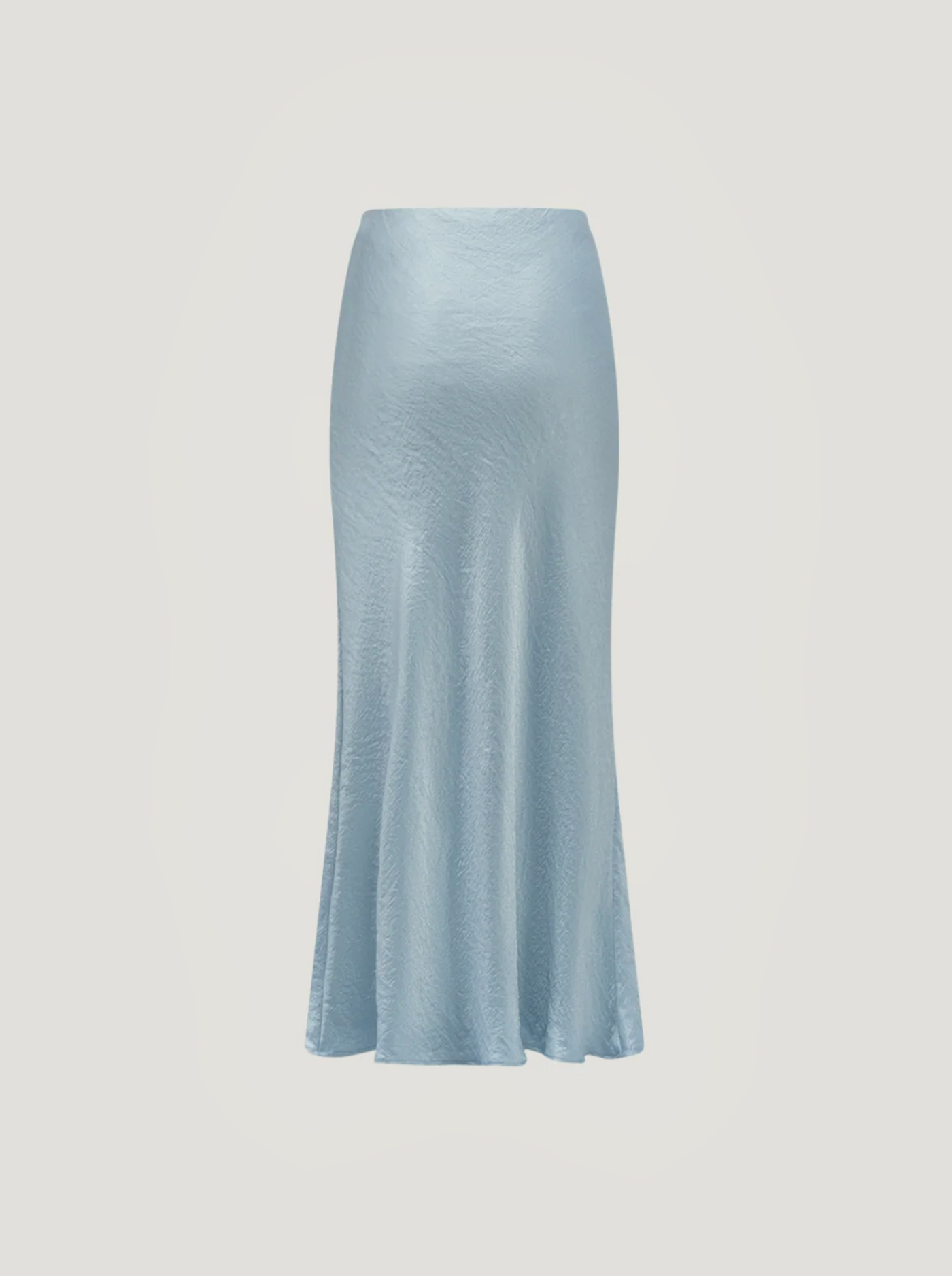 BR&DY Swing Skirt in lichtblauw – rok van de achterkant