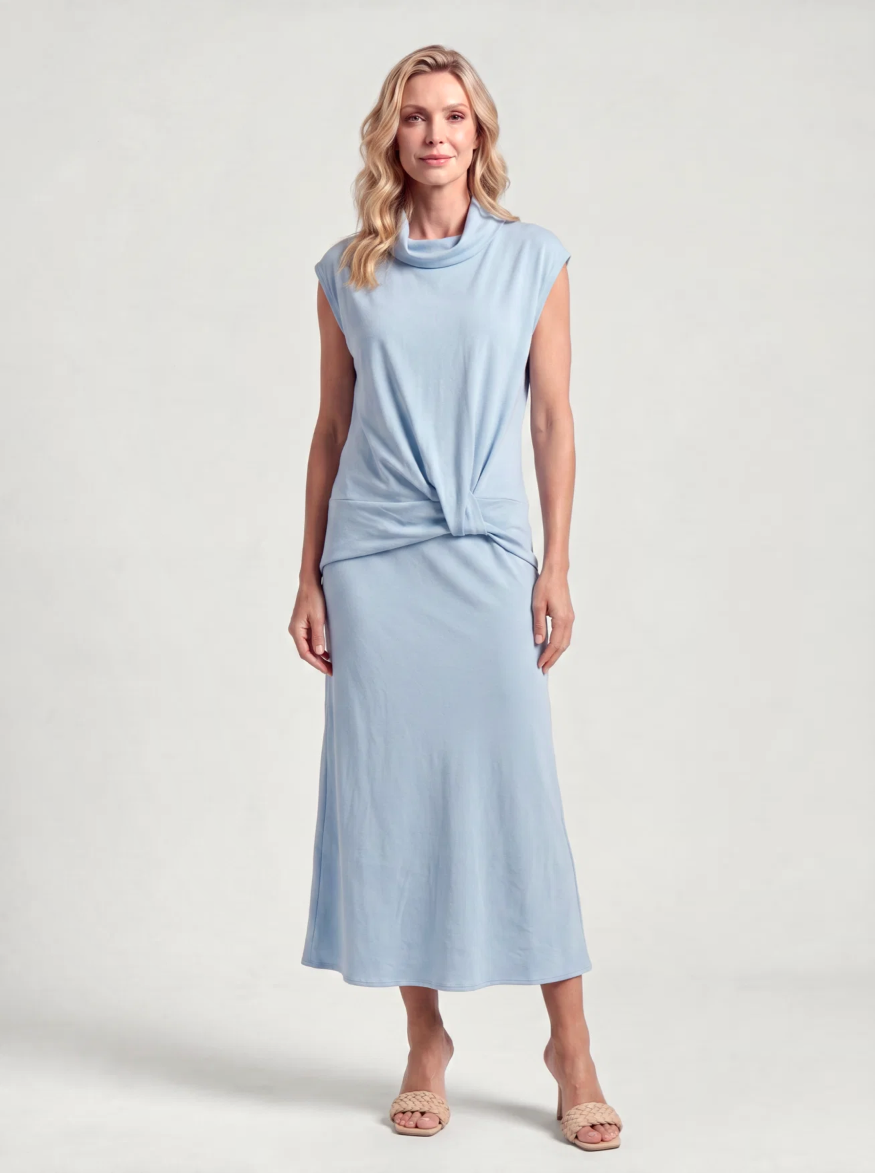 Swing Skirt | Light Blue