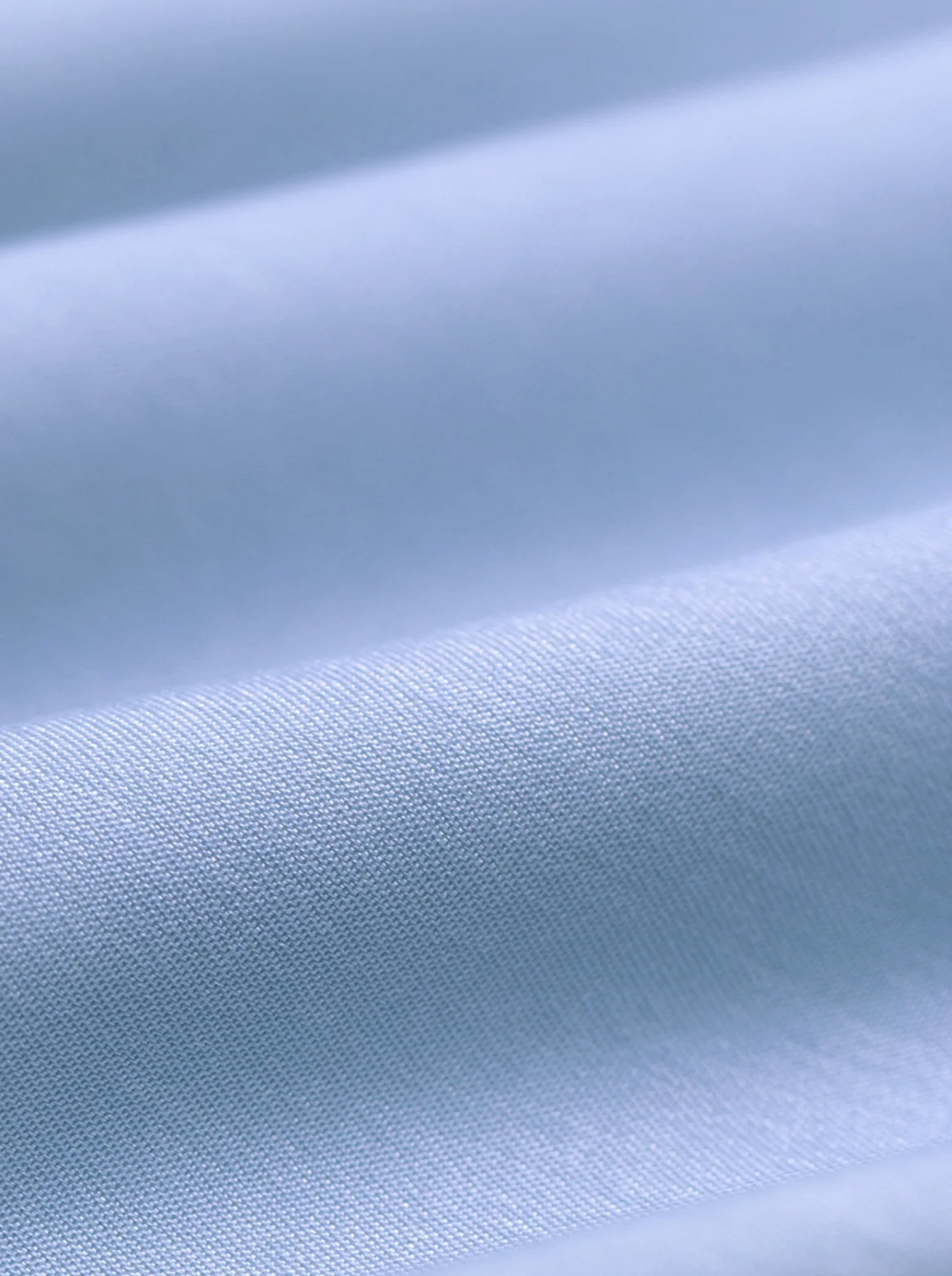 BR&DY Swing Skirt in lichtblauw – detail van de stof