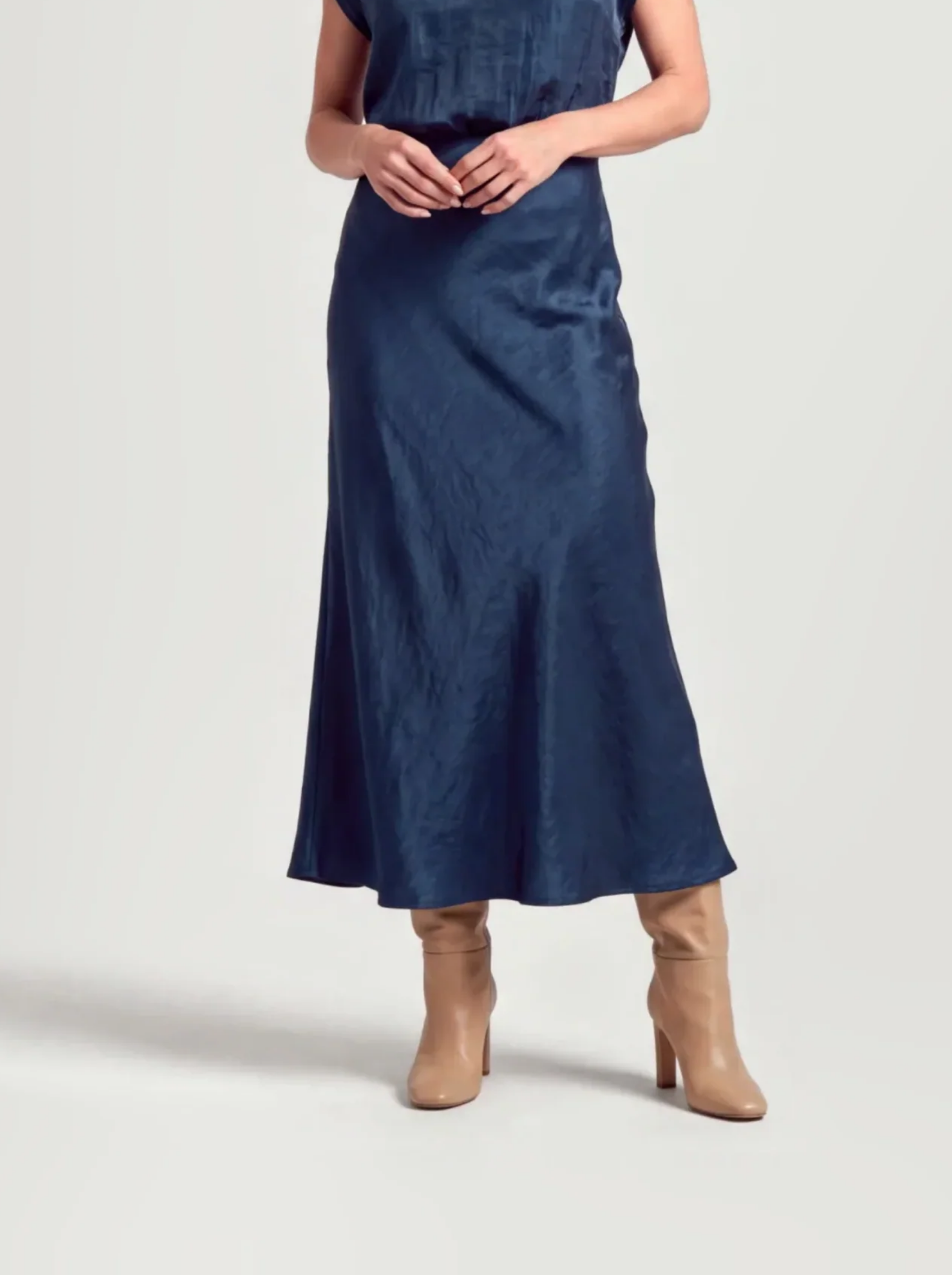 Swing Skirt | Navy