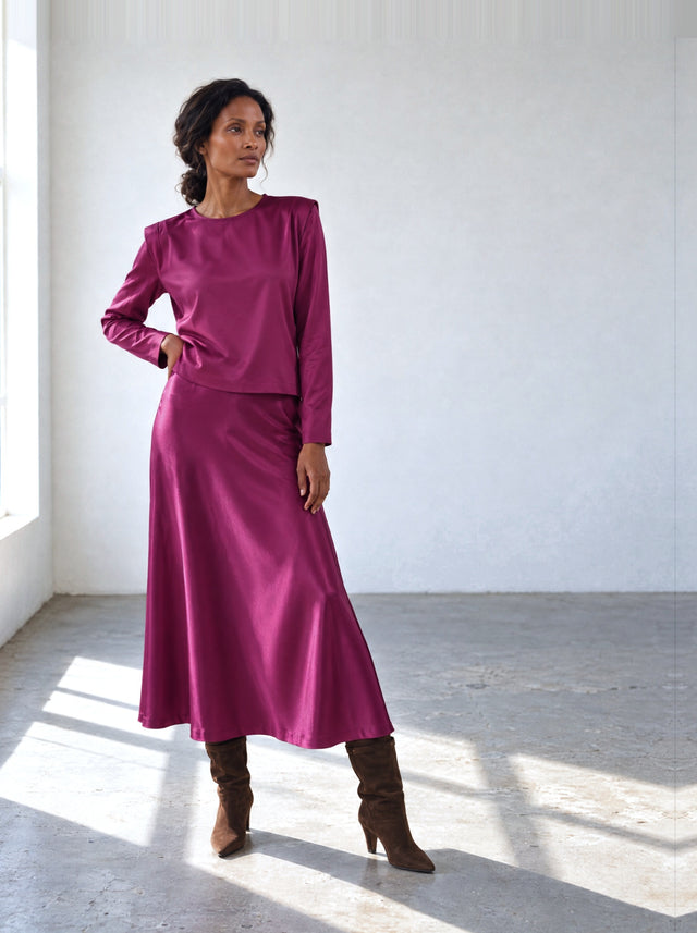 Swing Skirt | Purple