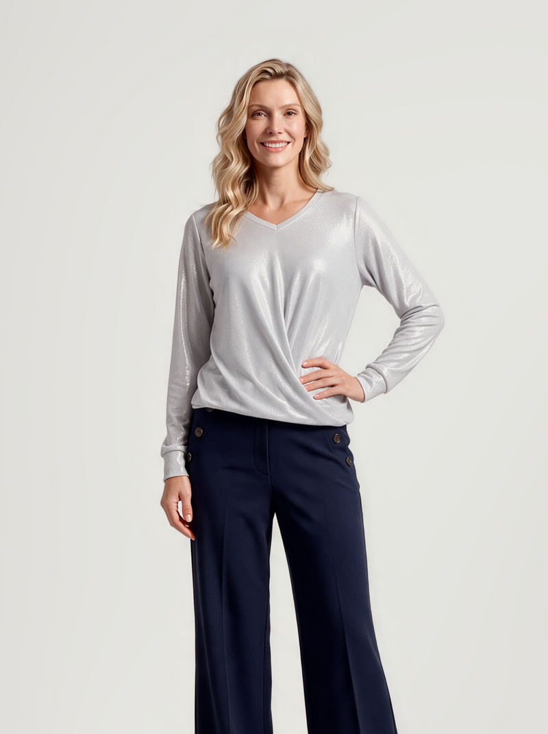Tess Top | Silver