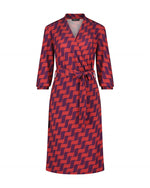 Wave Dress | Red Purple